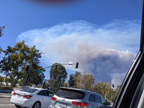 Route Fire in Castaic, California