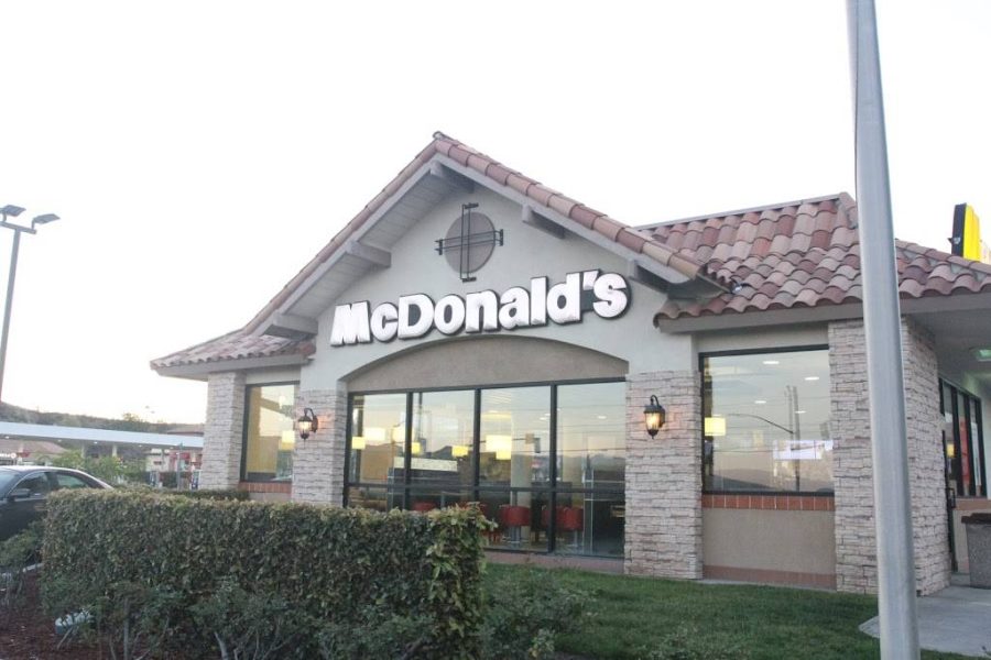 McDonalds on Soledad Canyon Rd in Santa Clarita, CA