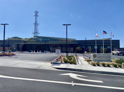 Santa Clarita Valley Sheriffs Station down Golden Valley Road