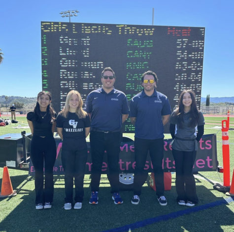 Golden Valley Sports Medicine and Canyon Sports Medicine working together at a league track meet.