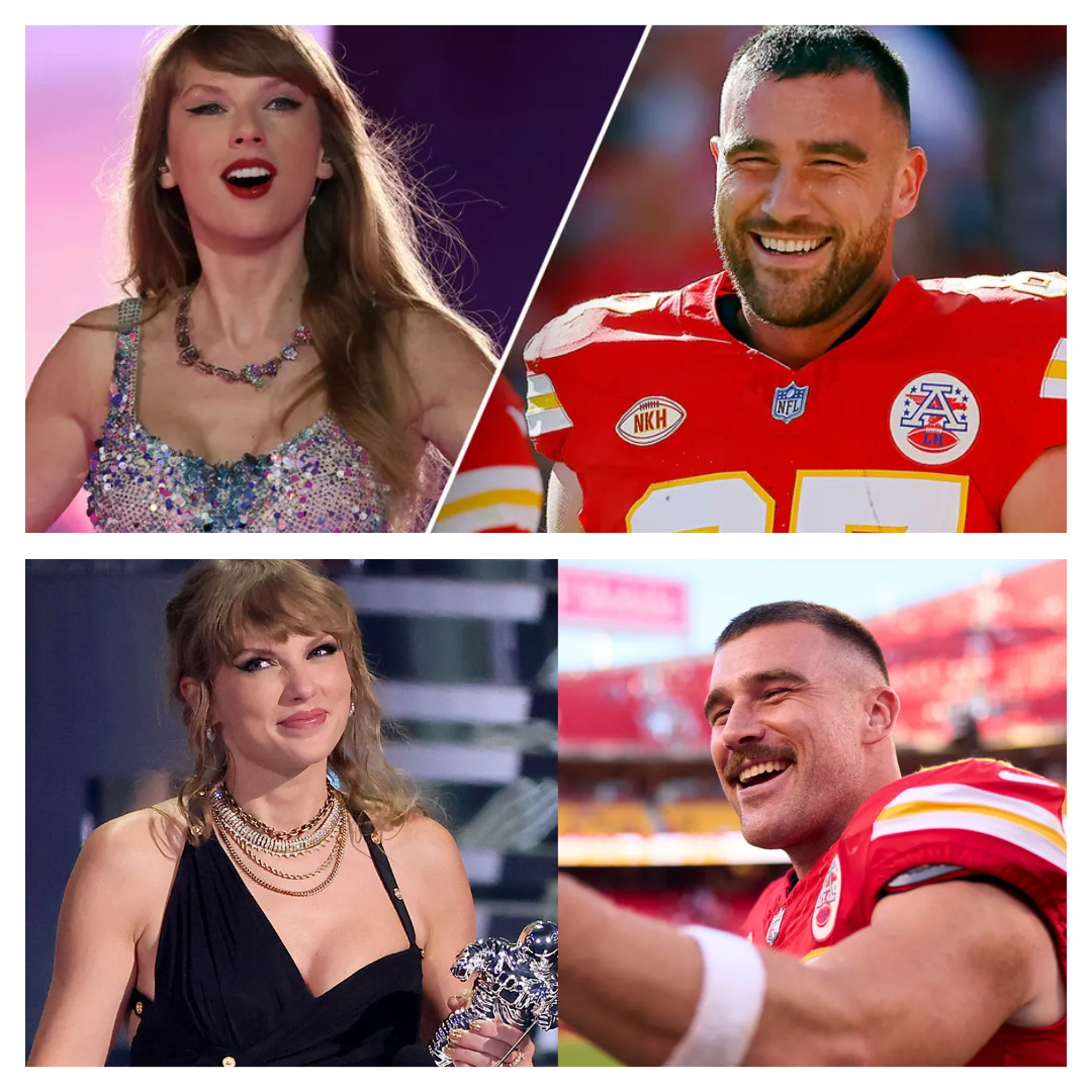 Taylor Swift. All you can think about when you see the smiling Travis Kelce playing on the field.