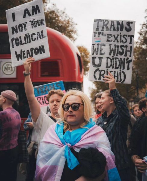 The transgender community is tired of being neglected and thought of as a political issue. Protesters have been gathering across the country to fight back against transphobia. 
